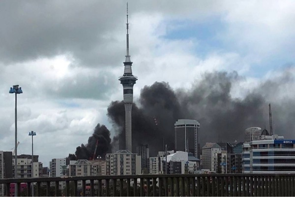 Auckland Convention Centre Fire
